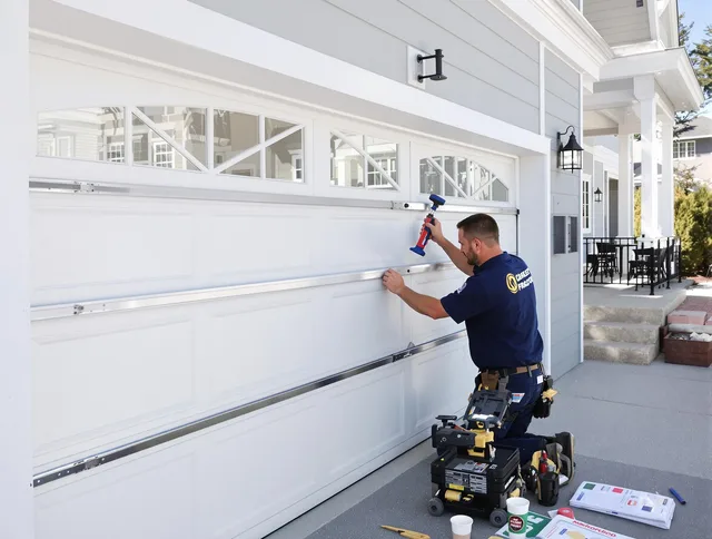 Professional garage door installation by New Albany Garage Door Repair in New Albany