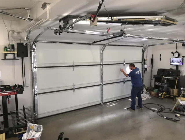 Professional garage door repair service by New Albany Garage Door Repair in New Albany