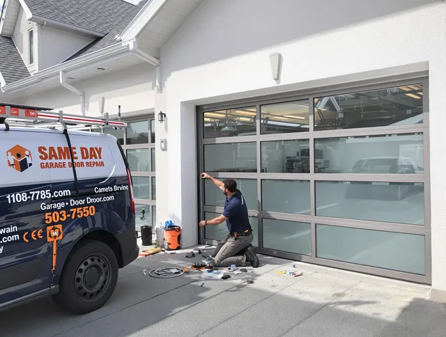 Same-day garage door repair service by New Albany Garage Door Repair in New Albany